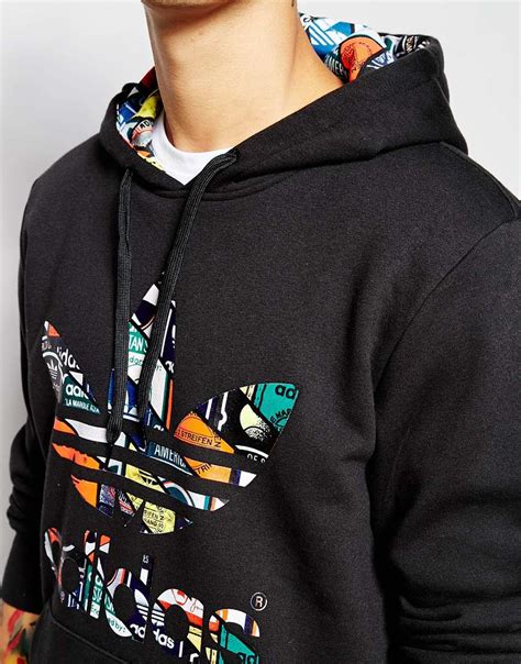 adidas Print Hoodies & Sweatshirts